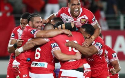 VIDEO: Highlights Of Tonga’s Historic Victory Over Australia In Rugby Leagues Oceania Cup