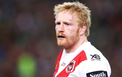 James Graham Requests Immediate Release From The St George/Illawarra Dragons To Return To The UK