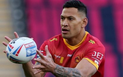 Israel Folau To Remain With The Catalans Dragons In 2021