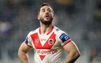 Ben Hunt Out For A Month With A Fractured Arm